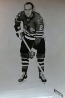 Bob Turner with the Chicago Black Hawks. Bob Turner with the Chicago Black Hawks.