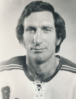 Dale Rolfe with the New York Rangers in 1971. Dale Rolfe with the New York Rangers in 1971.