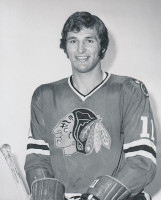 John Marks with the Chicago Black Hawks in 1973.