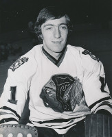 Mike Veisor with the Chicago Black Hawks in 1973. Mike Veisor with the Chicago Black Hawks in 1973.