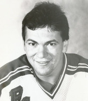Steve Richmond with the New York Rangers in 1984. Steve Richmond with the New York Rangers in 1984.