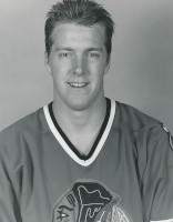 Wayne Presley with the Chicago Blackhawks in 1987. Wayne Presley with the Chicago Blackhawks in 1987.